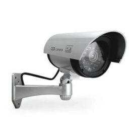 CAMERA DE SURVEILLANCE FACTICE AVEC FLASH LUMINEUX