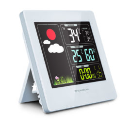 STATION METEO COULEUR AVEC SONDE INT/EXT SANS FIL