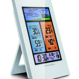 STATION METEO AVEC SONDE INT/EXT SANS FIL 60M DE PORTEE